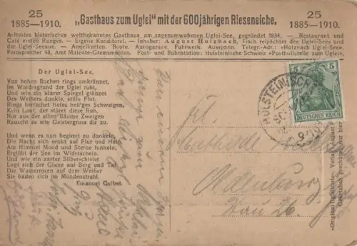 Ugleisee - mit Wald