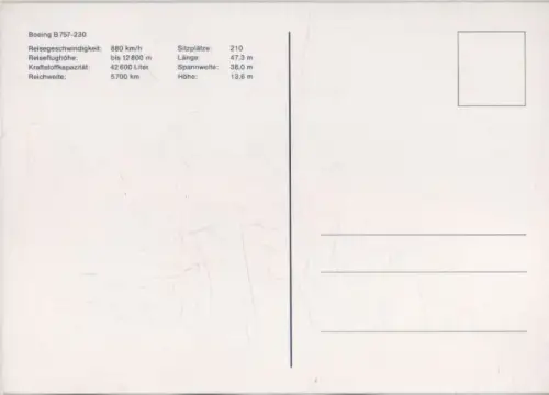 Boeing B757-230 InterCondor