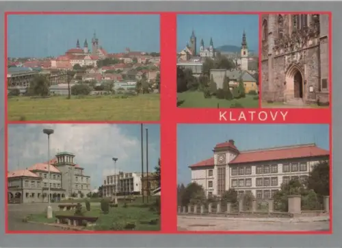 Tschechien - Tschechien - Klatovy - 4 Teilbilder - ca. 1975