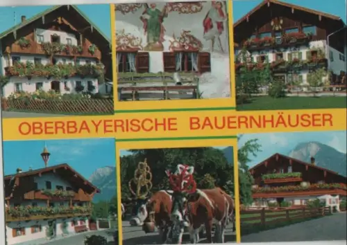 Oberbayern - Bauernhäuser - ca. 1980