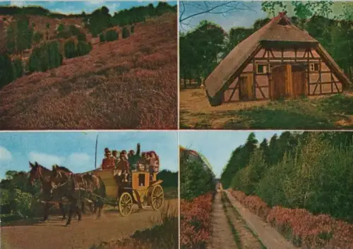 Lüneburger Heide - u.a. Schafstall - ca. 1980