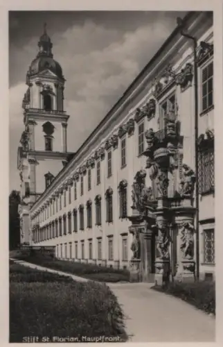 Österreich - Österreich - Sankt Florian - Stift, Hauptfront - ca. 1950
