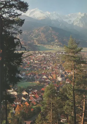 Garmisch-Partenkirchen - mit Blick auf Zugspitze - ca. 1985