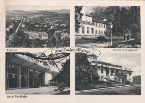Bad Soden - u.a. neue Trinkhalle - ca. 1955