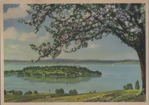 Mainau - nach Gemälde von K. Kellermann - ca. 1955
