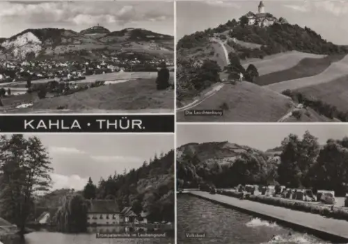 Kahla - 4 Teilbilder - 1985