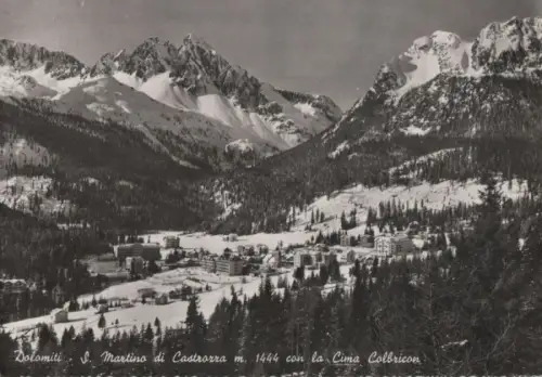Italien - Italien - San Martino di Castrozza - con la Cima Colbricon - 1965