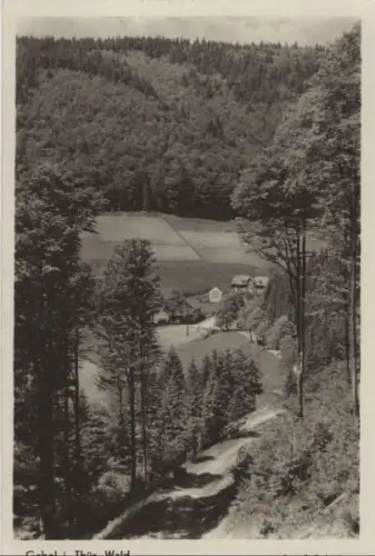 Gabel, Rennsteig - von oben