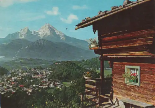 Berchtesgaden - mit Watzmann - 1976