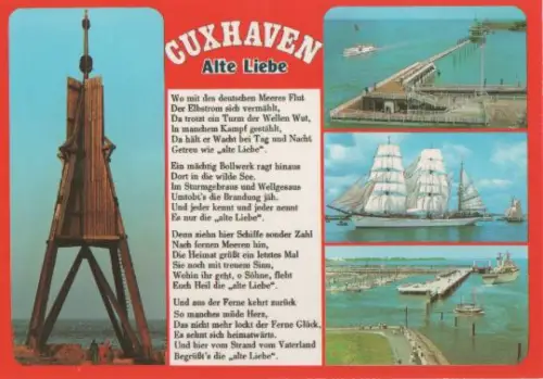 Cuxhaven - Alte Liebe - ca. 1975