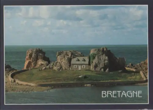 Frankreich - Frankreich - Bretagne - Maison typique - 1995