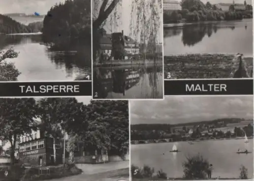 Talsperre Malter - u.a. HOG Seeblick - 1972