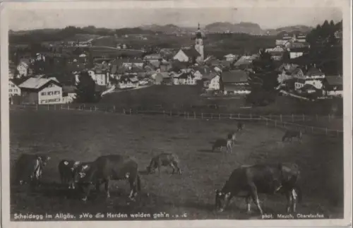 Scheidegg - Wo die Herden weiden gehn - 1937