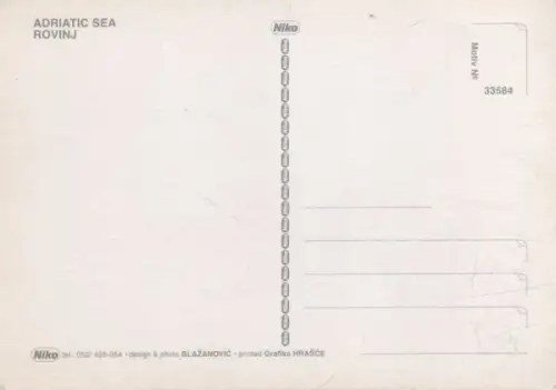 Kroatien - Rovinj - Kroatien - Straße