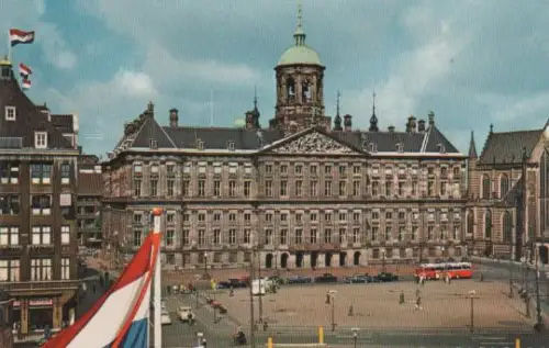 Niederlande - Niederlande - Amsterdam - Königliches Schloss, Dam - ca. 1965
