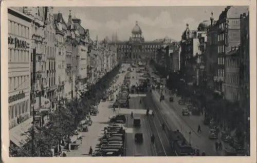 Tschechien - Tschechien - Prag - Praha - Wenzelsplatz - ca. 1950