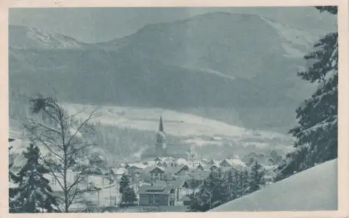 Oberstaufen mit Hochgrat - 1965