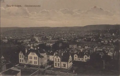Saarbrücken - Gesamtansicht - 1919
