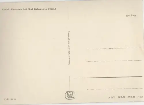 Bad Liebenstein - Schloss Altenstein