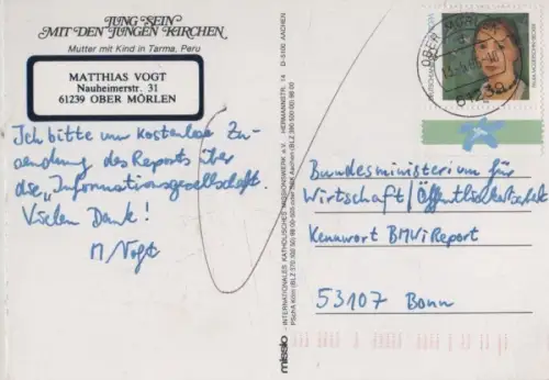 Mutter mit Kind Peru