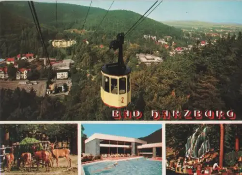 Bad Harzburg - 4 Bilder - ca. 1985