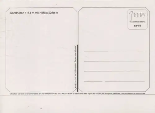 Oberstdorf-Gerstruben - mit Höfats