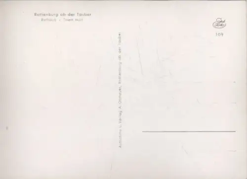 Rothenburg - Rathaus