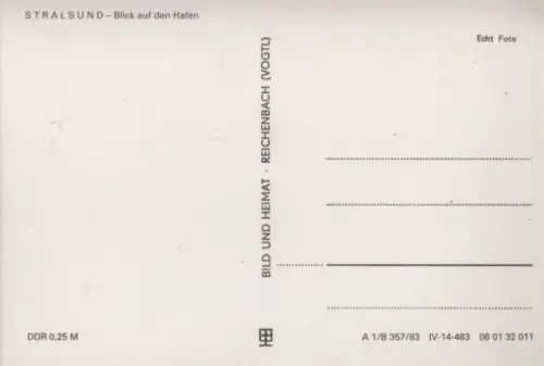 Stralsund - Hafen, abends