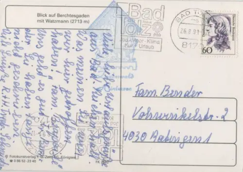 Berchtesgaden - mit Watzmann