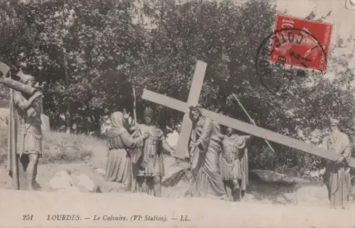 Frankreich - Frankreich - Lourdes - Le Calvaire - 1919