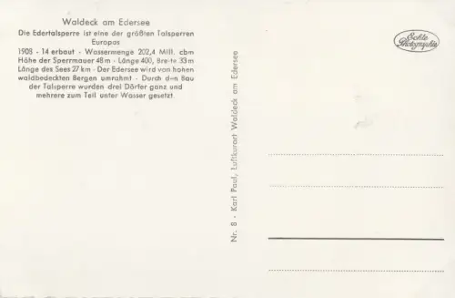 Edersee - Schloss Waldeck