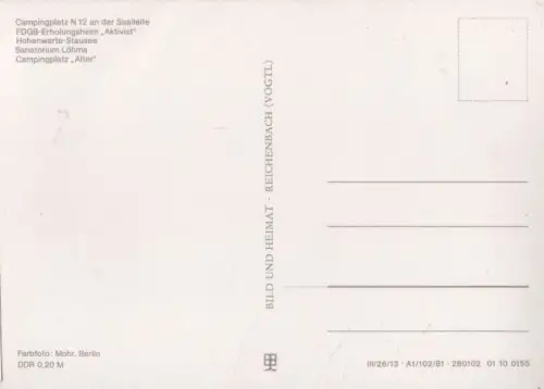 Hohenwarte - 5 Bilder