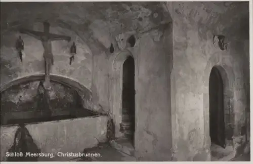 Meersburg - Schloss, Christusbrunnen