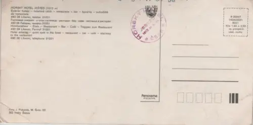 Tschechien - Jested - Tschechien - Horsky Hotel