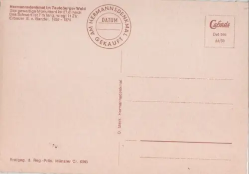 Teutoburger Wald - Hermannsdenkmal