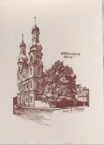 Mainz - St. Peterskirche - ca. 1990