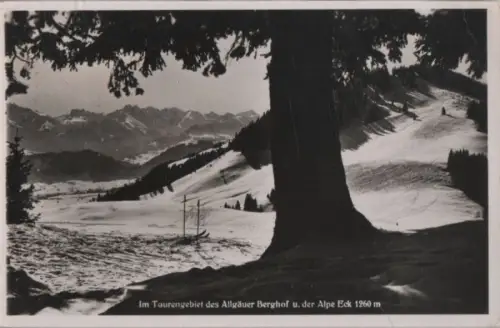 Allgäu - Tourengebiet des Allgäuer Berghof - ca. 1955
