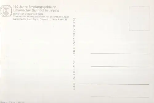 Leipzig - Bayerischer Bahnhof (Repro)