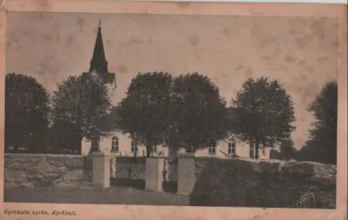 Schweden - Schweden - Olofström-Kyrkhult - Kyrka - ca. 1955