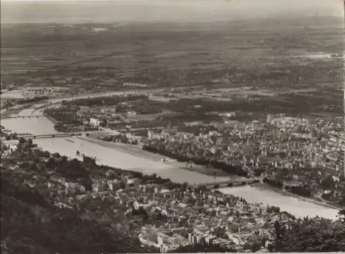 Heidelberg (Neckar) - Blick vom Königstuhl