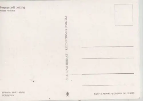 Leipzig - Neues Rathaus