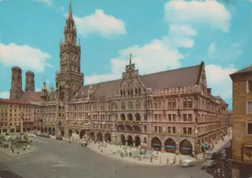 Frauenkirche u. Rathaus - München - 2004