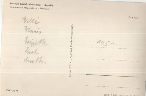 Moritzburg - Kapelle