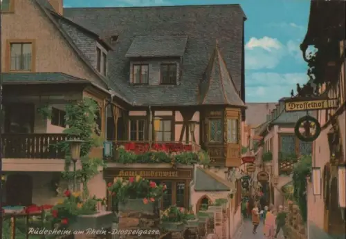 Rüdesheim - Drosselgasse - 1977