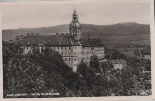 Rudolstadt - Schloß Heidecksburg - 1957