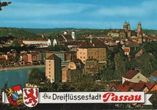 Passau - die Dreiflüssestadt - ca. 1990