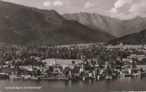 Rottach-Egern mit Blauberge - 1960