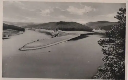 Bleilochtalsperre - am Stausee - ca. 1955