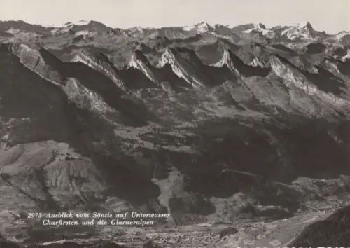 Schweiz - Säntis - Schweiz - Ausblick auf Unterwasser