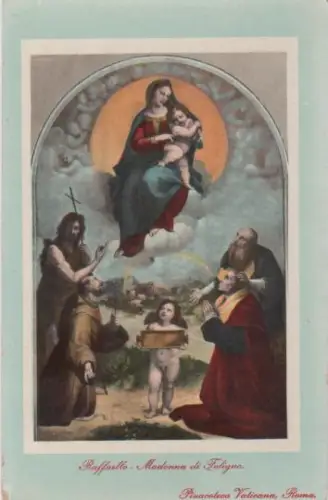 Raffaelo - Madonna di Foligno - ca. 1935